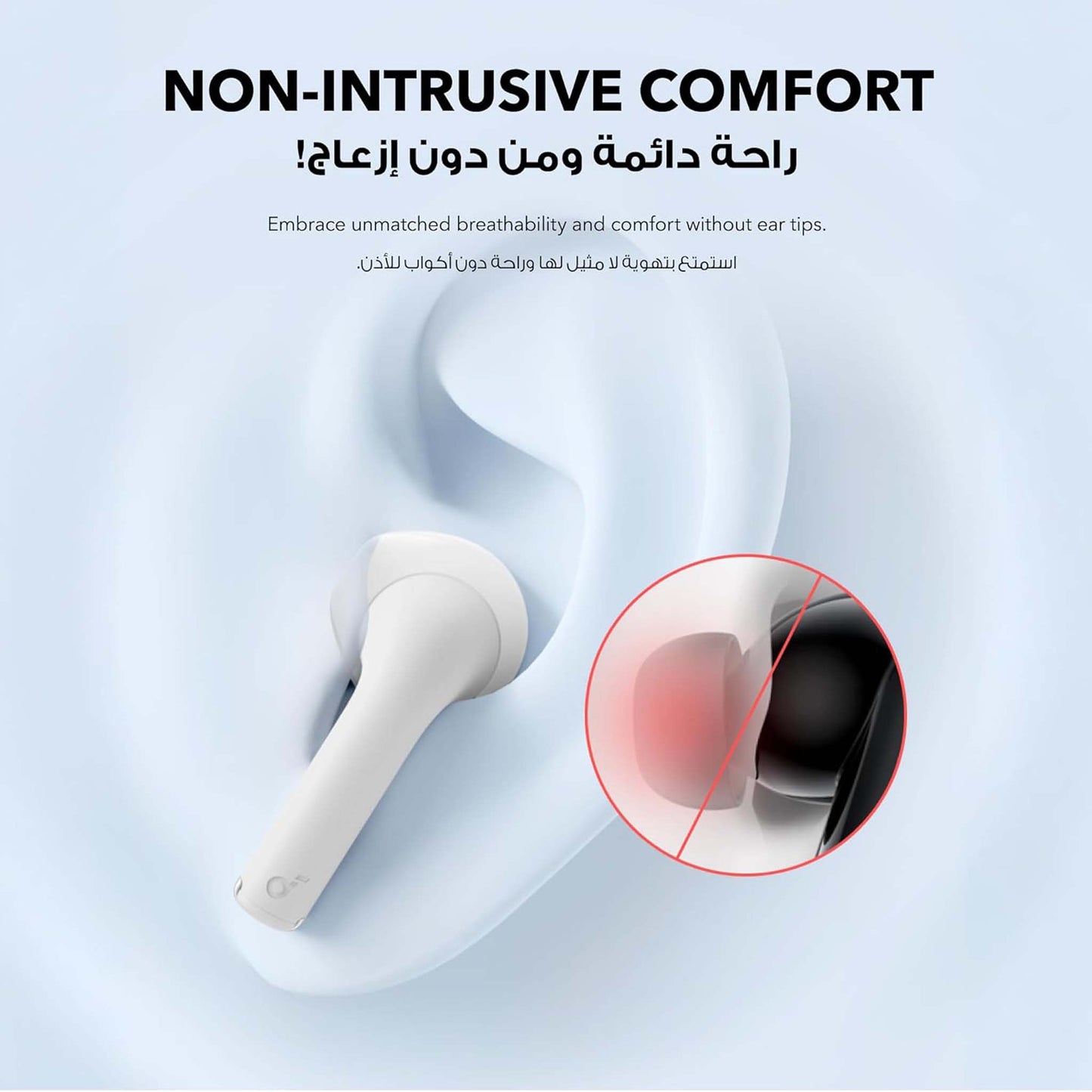 Anker Soundcore K20i True Wireless Earbuds - White