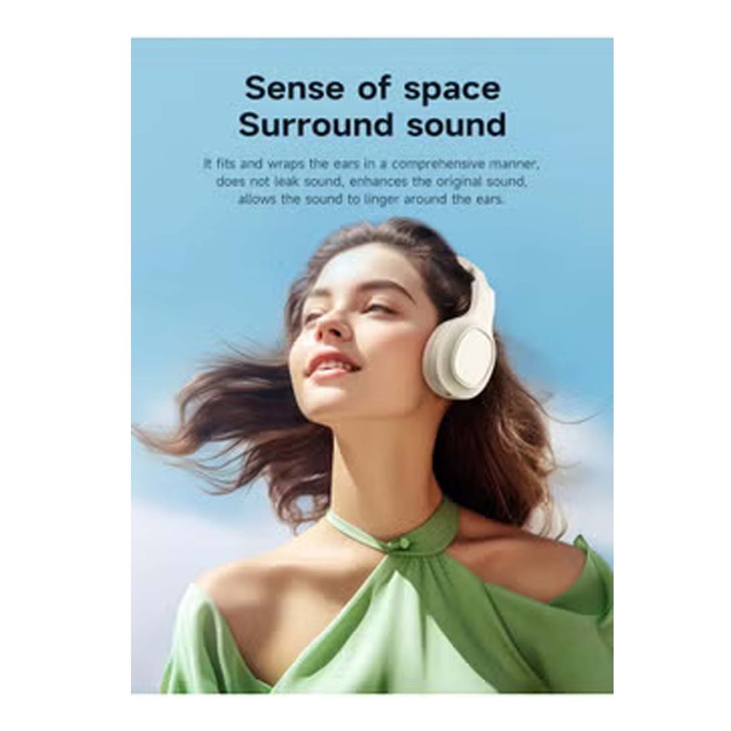 Hoco Headset W46 Bluetooth – Lightweight, Foldable & High-Fidelity Sound