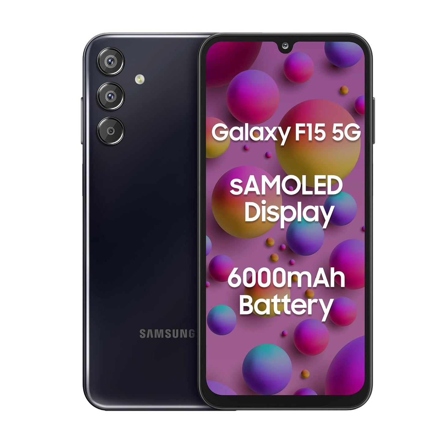 Samsung Galaxy F15 5G (4GB RAM + 128GB ROM) - Ash Black
