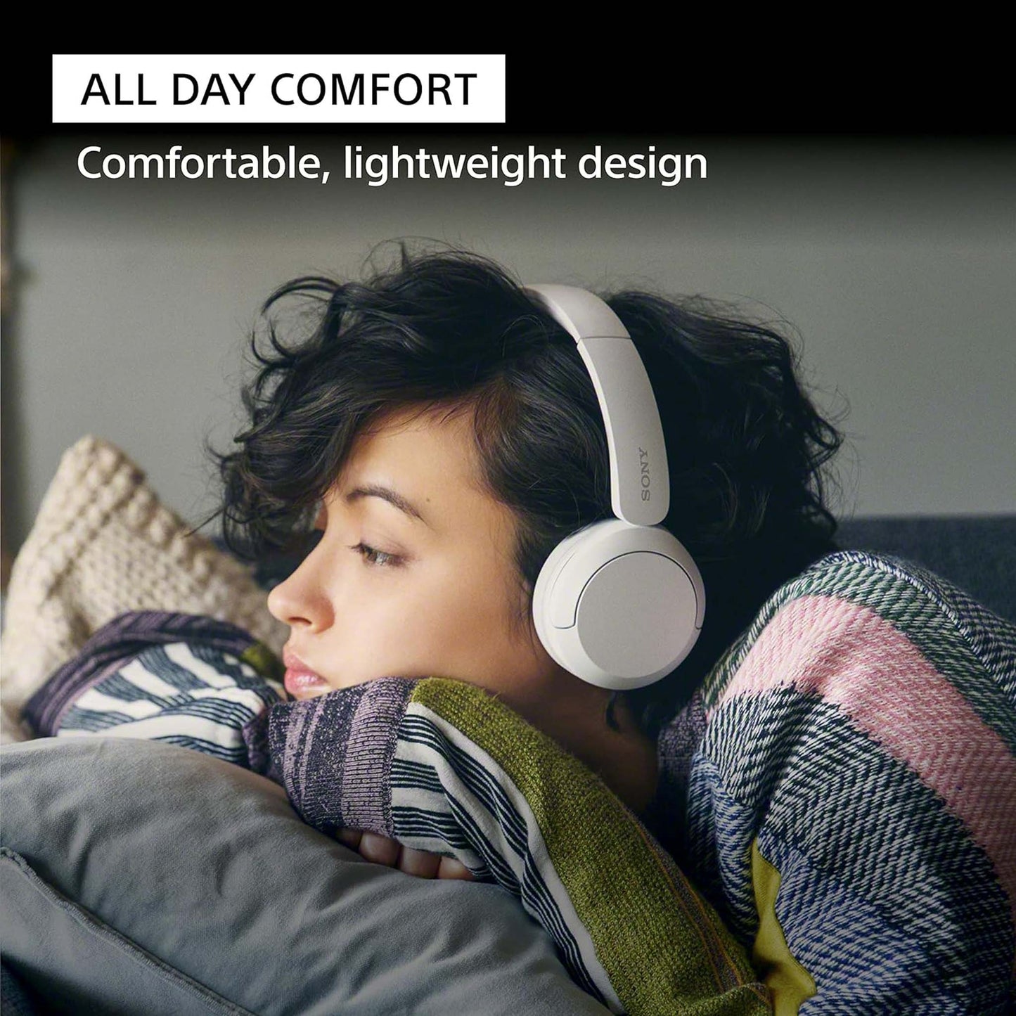 Sony WH-CH520 Bluetooth Wireless Headphones – Crisp Audio, All-Day Comfort