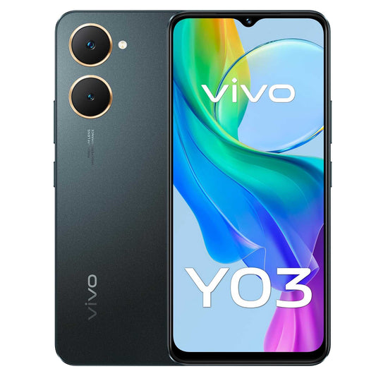 Vivo Y03 (4GB RAM + 64GB ROM) - Black