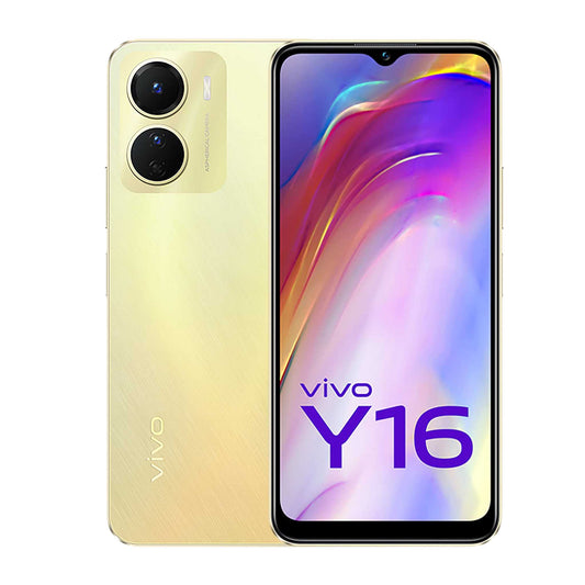 Vivo Y16 (4GB RAM + 64GB ROM) - Dizzling Gold