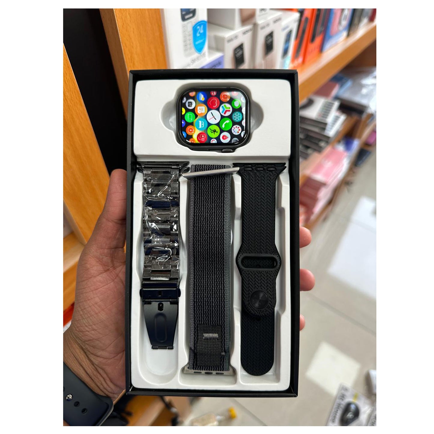 Smartwatch Wisme WS10-6 Max  – 2.2” AMOLED Display | Bluetooth Calling | Fitness & Health Tracking